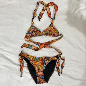 Tie side 2 piece bikini